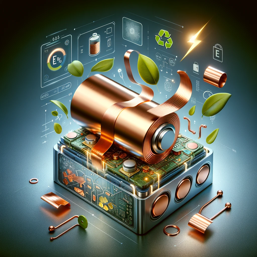 Battery cell materials and copper foil performance concept